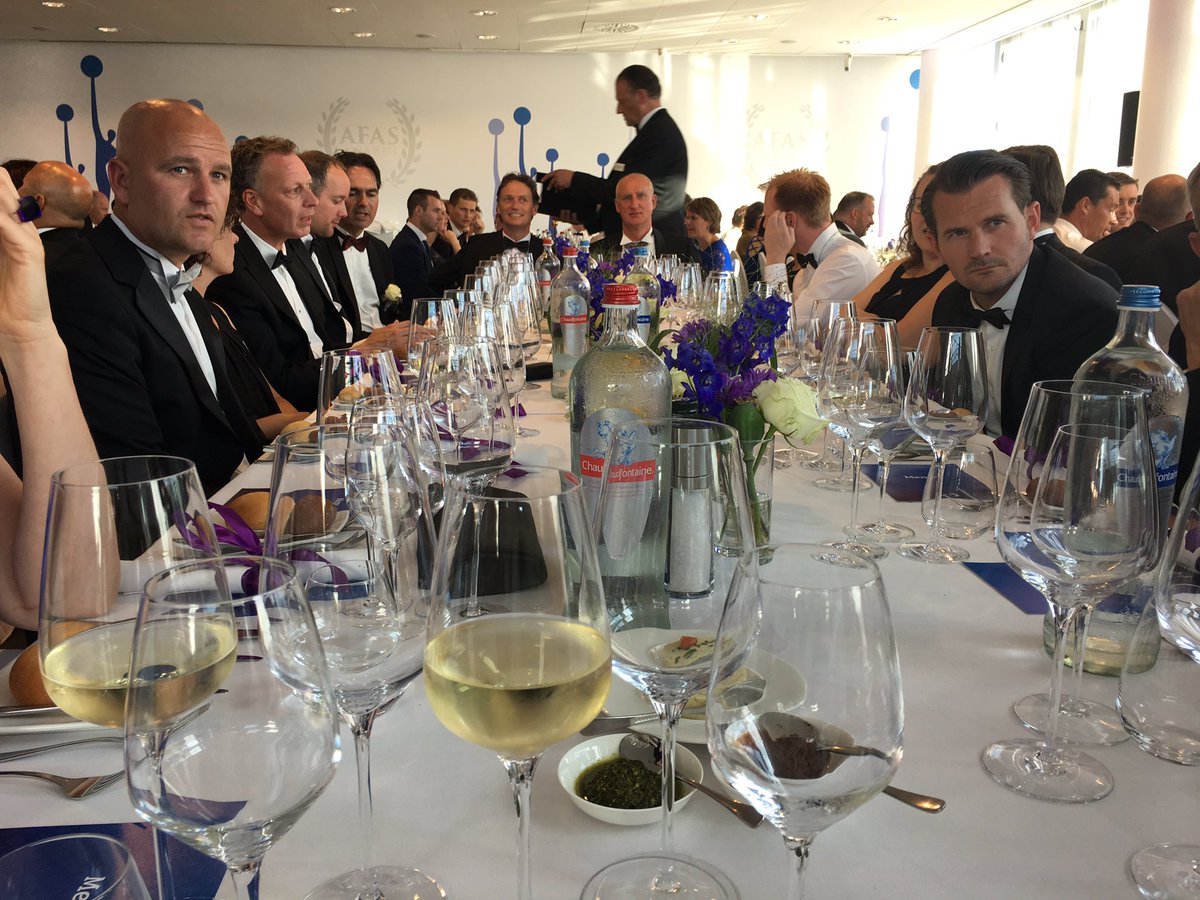 martijndelahaye's tweet photo. Let's eat #AFASawards https://t.co/6hXipr1u84