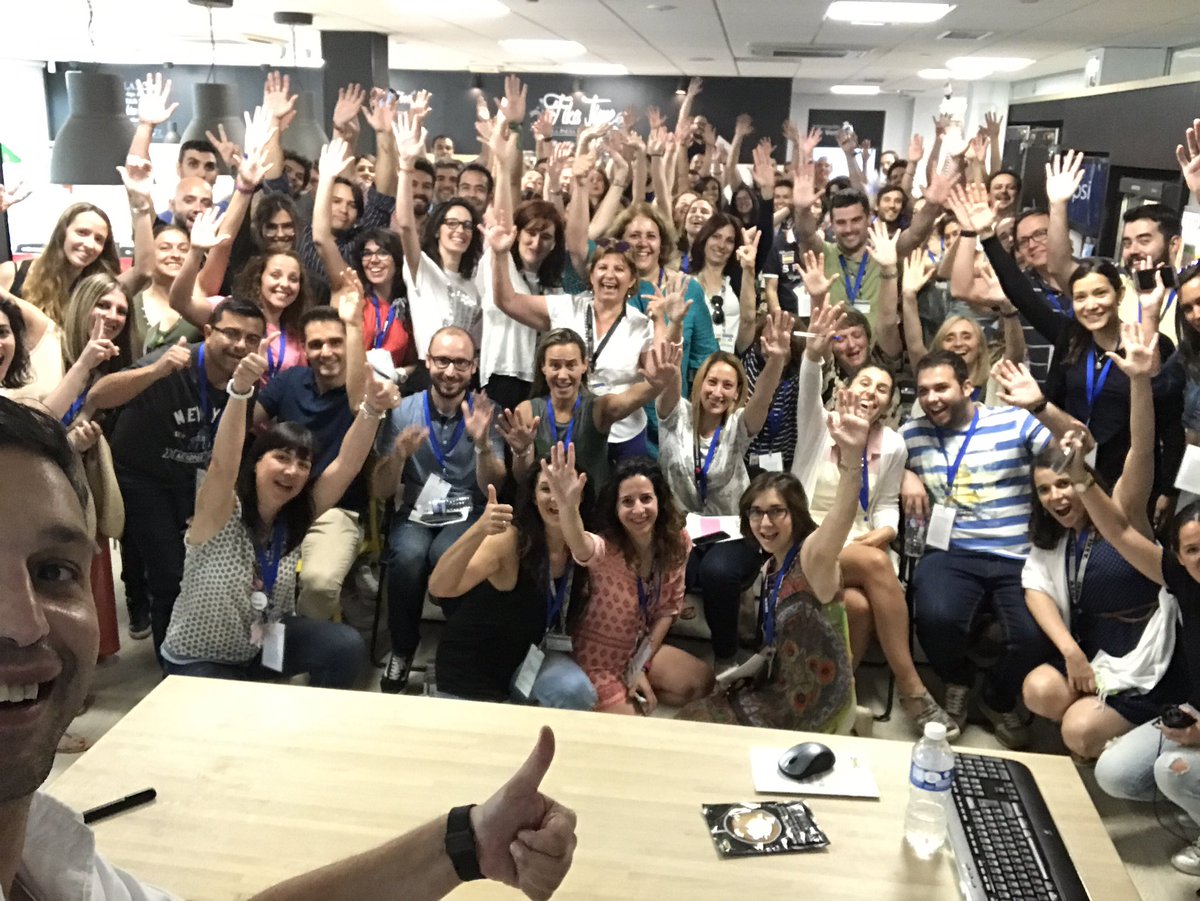 Tolga1Oncu's tweet photo. Kick off @IKEASpain office today #IKEAkickoff thank you guys for inspiring and fun day together 👏🏼👍🏼 https://t.co/CqsbFx3cXg