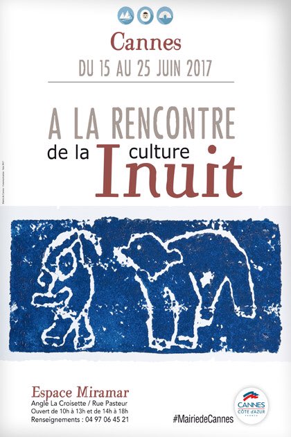 villecannes's tweet photo. Les élèves cannois et la culture inuit. Une exposition à découvrir jusqu'au 25 juin à l'Espace Miramar 
👉 https://t.co/nosaFSgbut https://t.co/tVtN9ipHSW