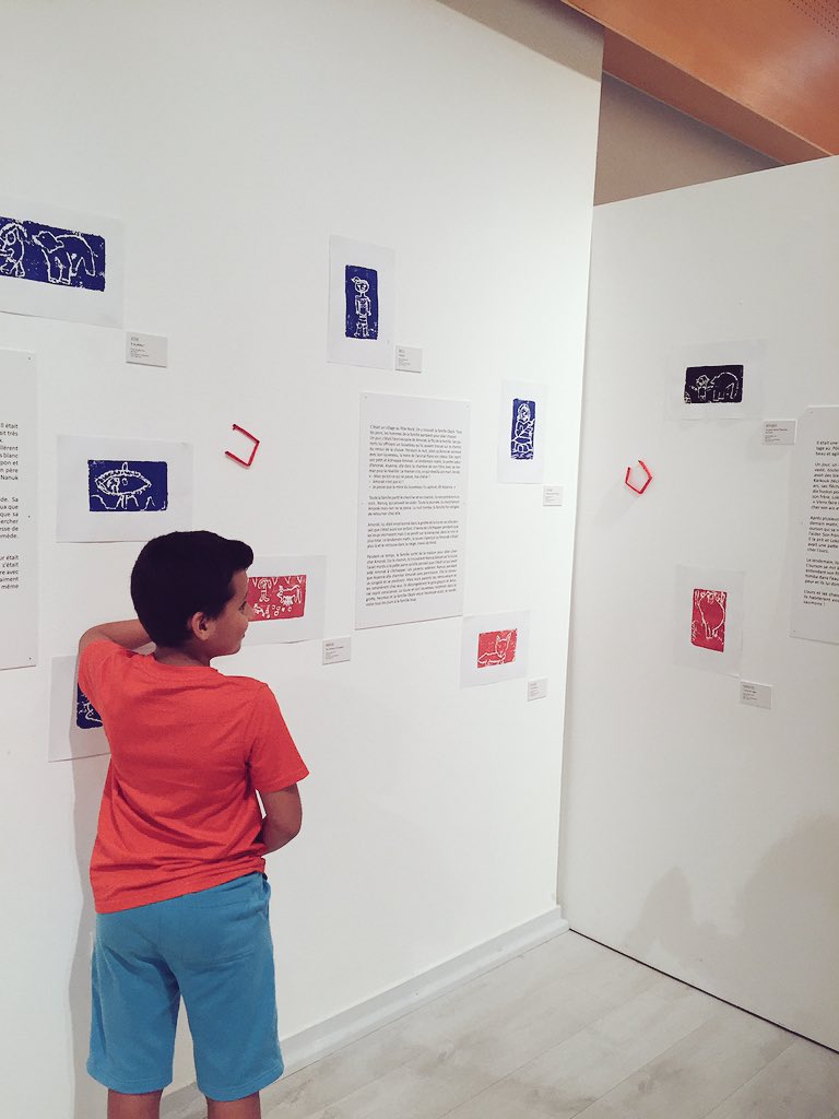 villecannes's tweet photo. Les élèves cannois et la culture inuit. Une exposition à découvrir jusqu'au 25 juin à l'Espace Miramar 
👉 https://t.co/nosaFSgbut https://t.co/tVtN9ipHSW