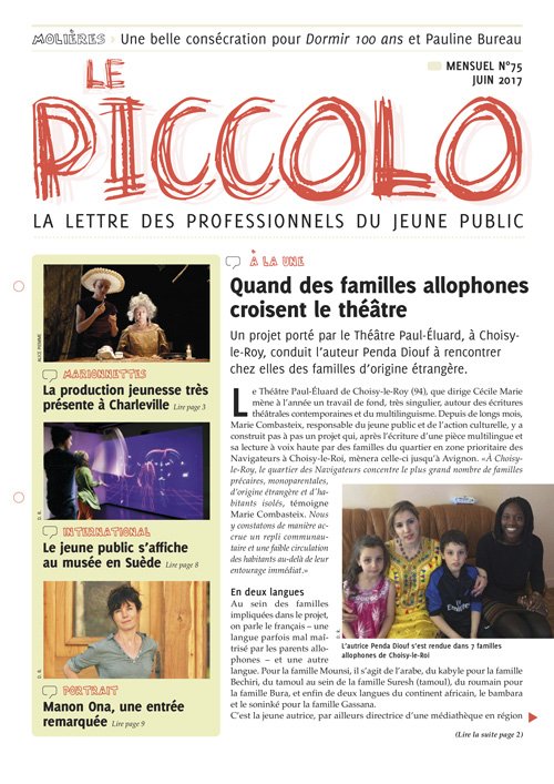 Merci Le Piccolo et @Tiphaine_lr pour ce portrait ! @Theatrales