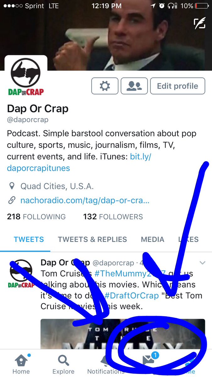 daporcrap's tweet photo. We are not opening this DM from @derekbredeson until after #DraftOrCrap! https://t.co/uDFZx5lYd8