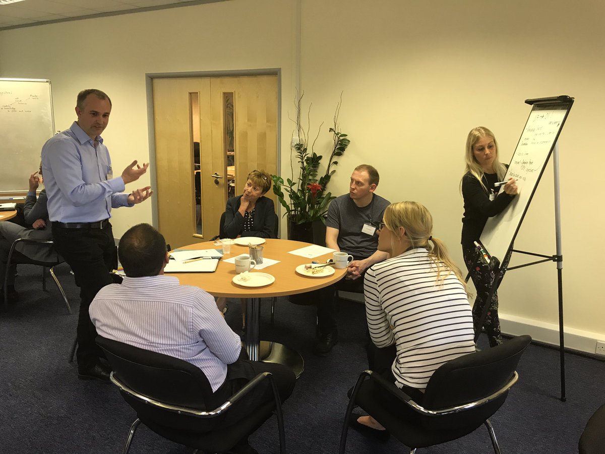Interesting ideas being generated to look at solutions for our problem owners! Always interesting to have an external perspective