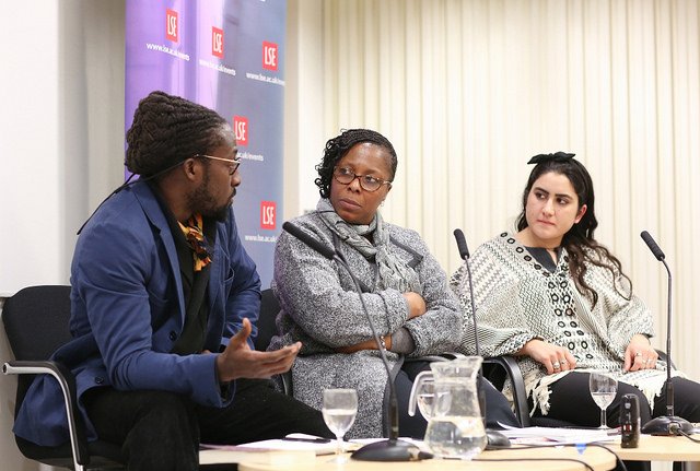 LSEpublicevents's tweet photo. We love this photo from African Revolutions event at #LSELitFest this Feb! Catch up with the #podcast https://t.co/pjh3dPKPsc https://t.co/1Q6UlGnXDL