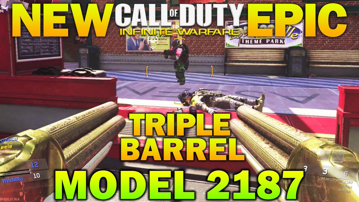 NEW EPIC TRIPLE BARREL MODEL 2187 - New DLC Weapons In Infinite Warfare Closer Than You Think: youtube.com/watch?v=z7UIWy…