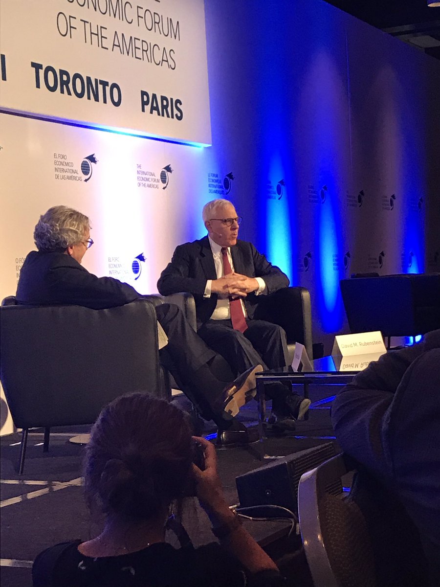 jpmurra's tweet photo. 'If we don't fix inequality we will create a permanent economic underclass than we will need to subsidize' D.Rubenstein @OneCarlyle #ConfMTL https://t.co/BC1EcIkvOq