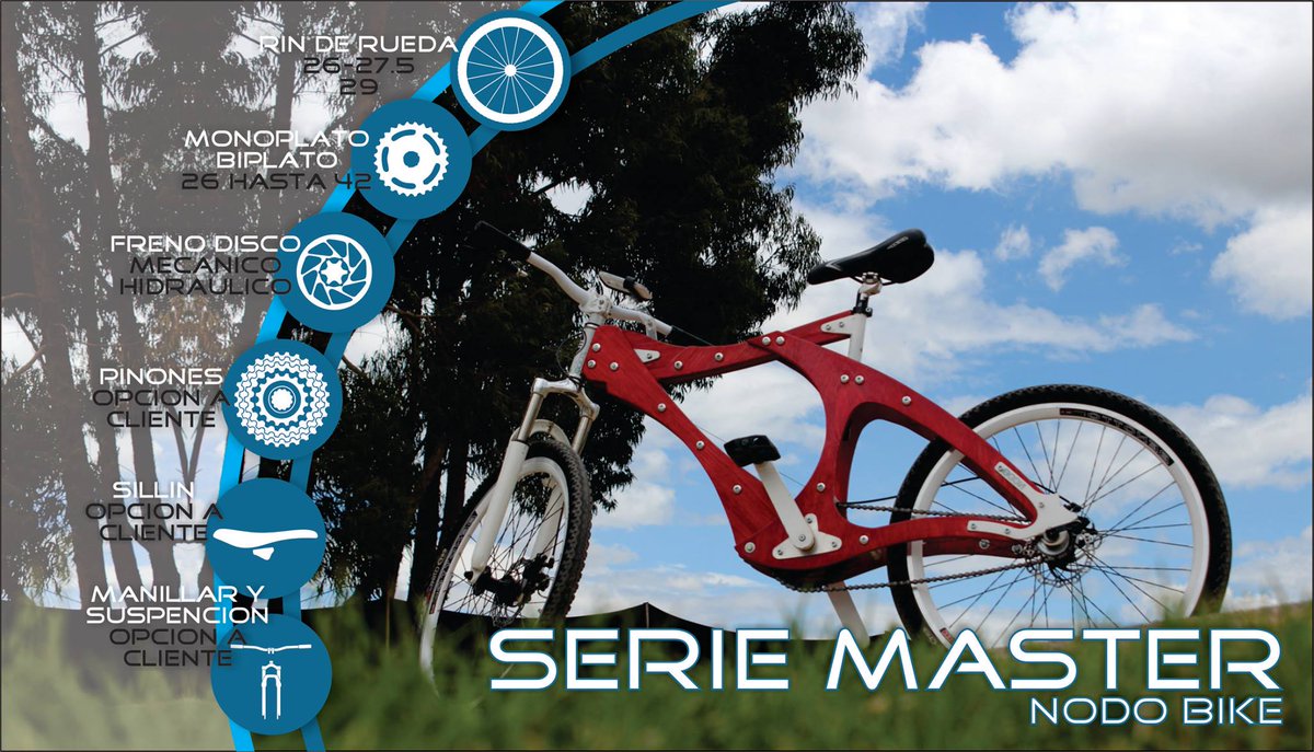 NodoBike's tweet photo. Nodo Bike, serie Master una bici única para clientes únicos. https://t.co/DqlrVNckwj