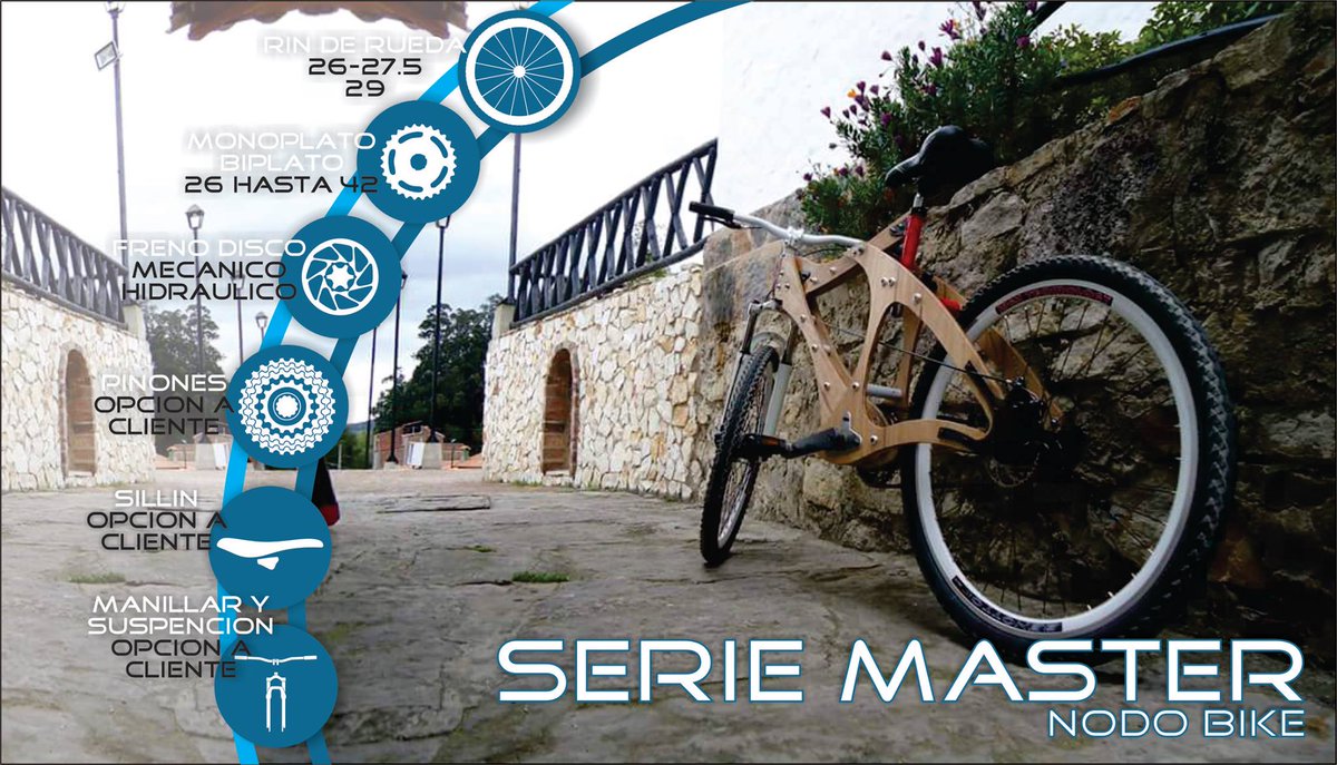 NodoBike's tweet photo. Nodo Bike, serie Master una bici única para clientes únicos. https://t.co/DqlrVNckwj