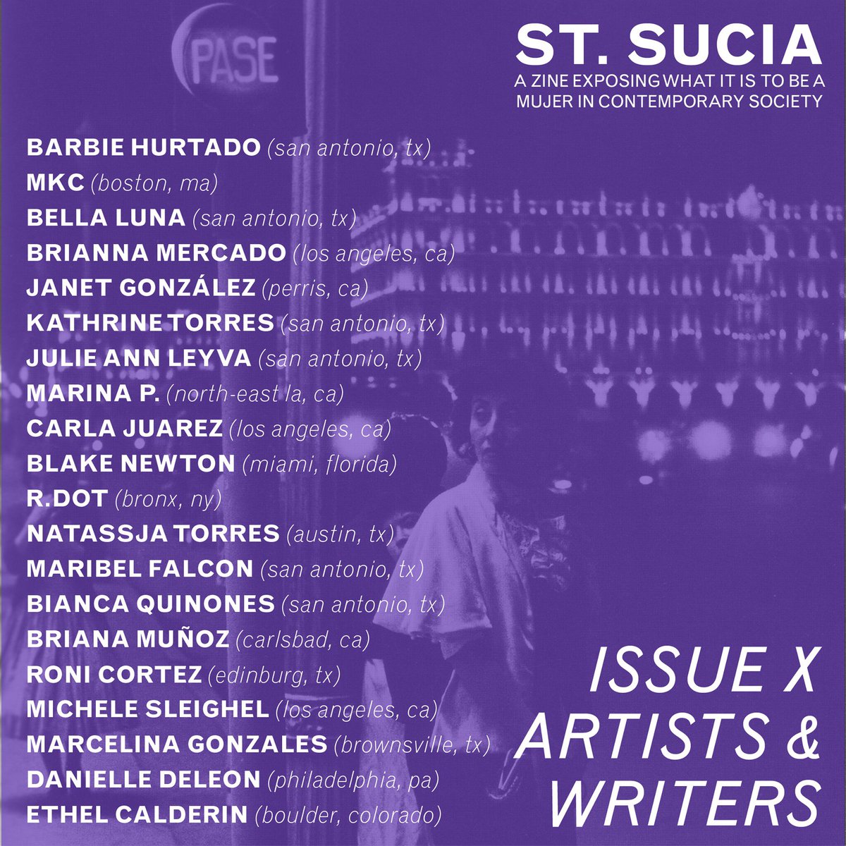 QueenOfTacosTX's tweet photo. #StSucia's TENTH zine is about reproductive health and drops Saturday! https://t.co/jVsDnC0J7a