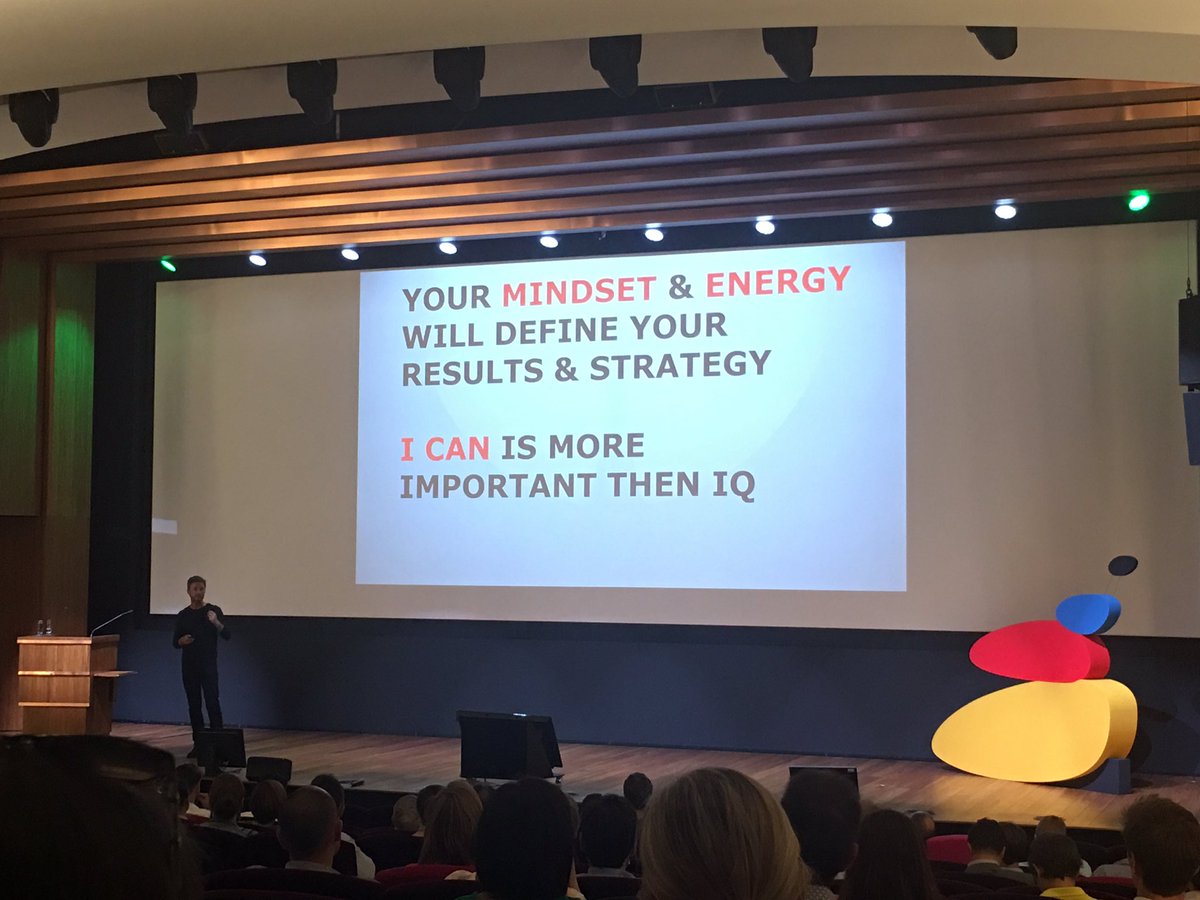 net_ondernemen's tweet photo. The right mindset is fundamental for everything that you do @cedskywalker  #nonoconference https://t.co/QULKXF0wgR