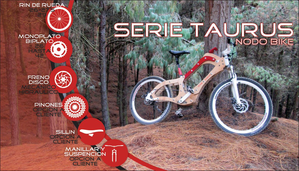 NodoBike's tweet photo. Nodo Bike, Serie Taurus un modelo imponente, para rodar con estatus. https://t.co/XhFSRfjLBT