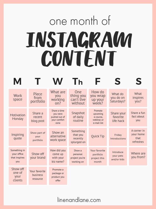 One Month of Instagram Content! linenandlane.com/simple-method-… via <a href="/linenandlane/">Susan Smith</a> #marketing #socialmedia #smm #contentmarketing #instagram