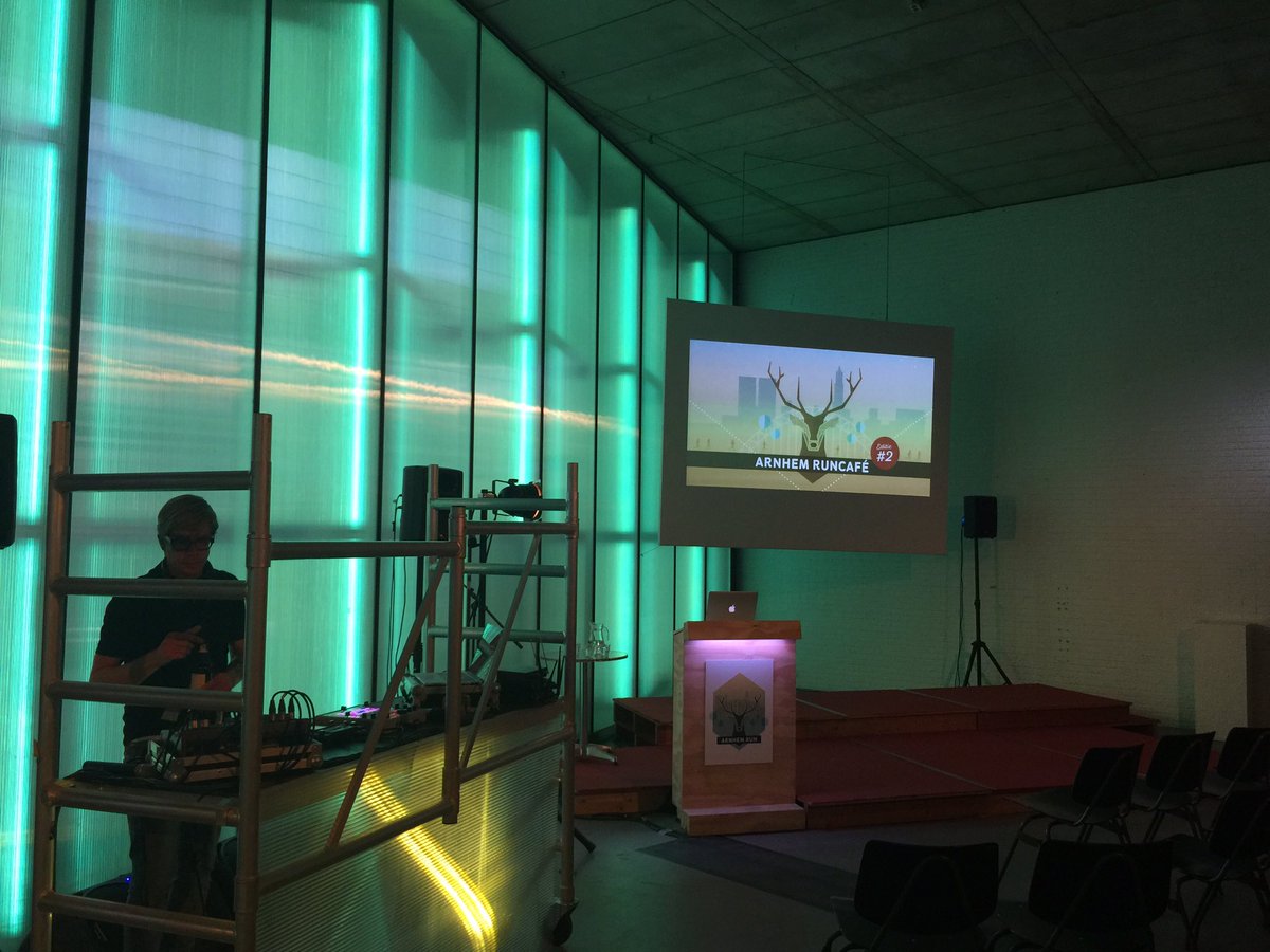 In Arnhem voor de tweede editie van het Runcafe georganiseerd door <a href="/BarbaraKerkhof/">Barbara</a>