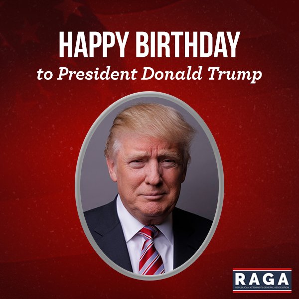 Wishing Donald Trump a Happy Birthday!  