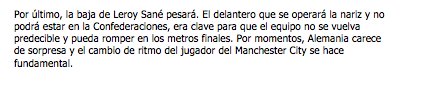 gonzalofullu's tweet photo. Mi análisis de Alemania, rival de Chile en Copa Confederaciones. https://t.co/8CyNoVtj2S