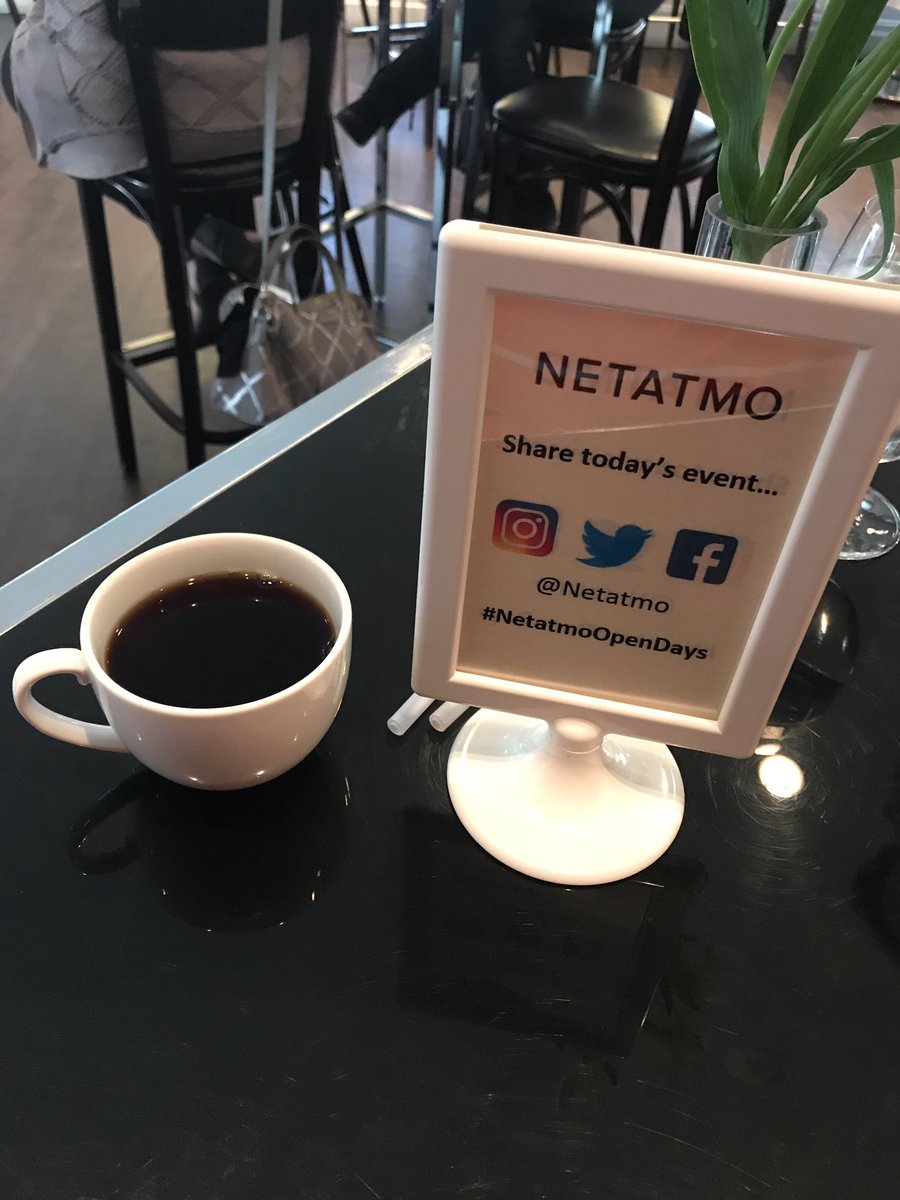 The_IT_Nerd's tweet image. Grabbing some coffee before the @netatmo briefing starts. #NetatmoOpenDays