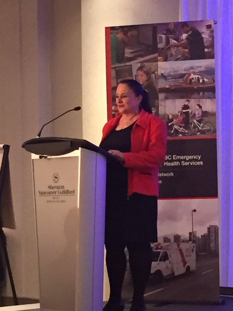 AckerJoe's tweet photo. Dr Georgia Nemetz delivers a critically important talk about suicide prevention #bcehsleaders https://t.co/8Q76gOqUQP