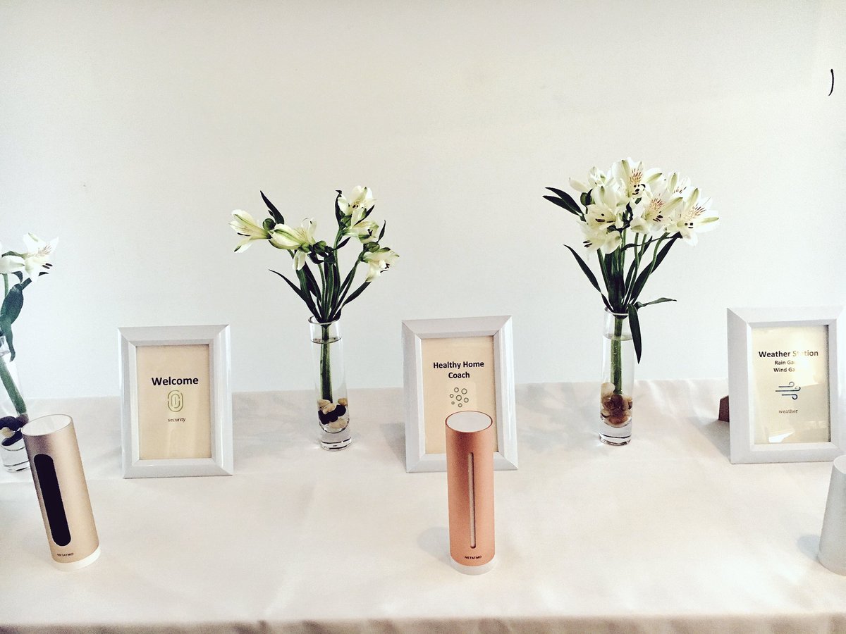 adyleefloyd's tweet image. Excited to hear about the latest in home connectivity from @netatmo  #NetatmoOpenDays