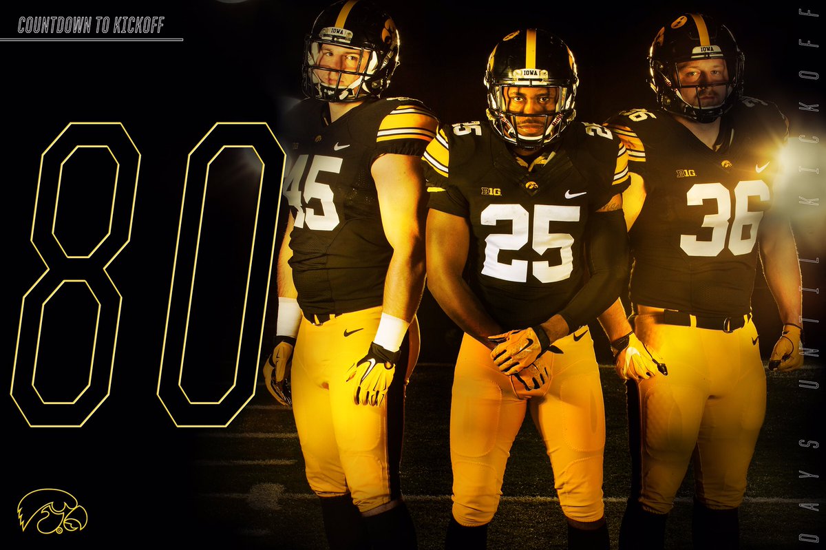 80 Days until our backfield once again lights up the <a href="/kinnickstadium/">#SwarmKinnick</a> scoreboard | #SwarmKinnick