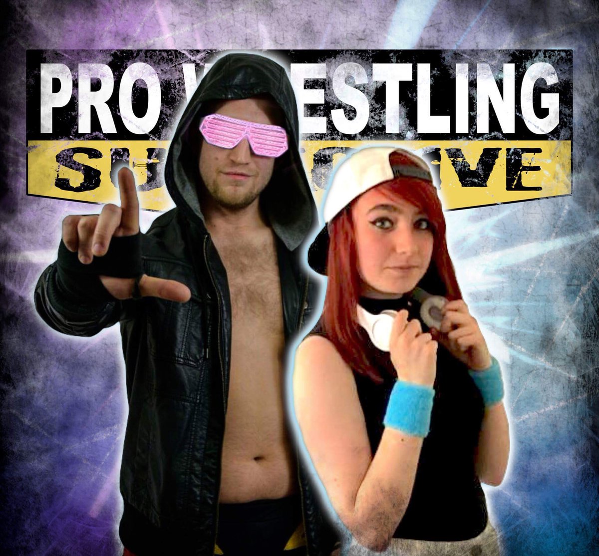 ProSubjective's tweet photo. It's Party Time!!!! "The Princess of the playlist" LJ joins the party! #partytime #liamperrin #LJ #subjective #wrestling https://t.co/S3D4StSMNh