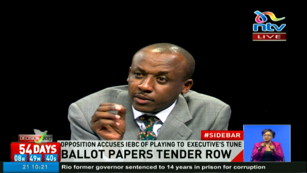 ntvkenya's tweet photo. Mutula Kilonzo Jr: Tuju should respect Raila Odinga, for him to tell him to grow up, it is completely demeaning #Sidebar https://t.co/c1LsnCB8UK