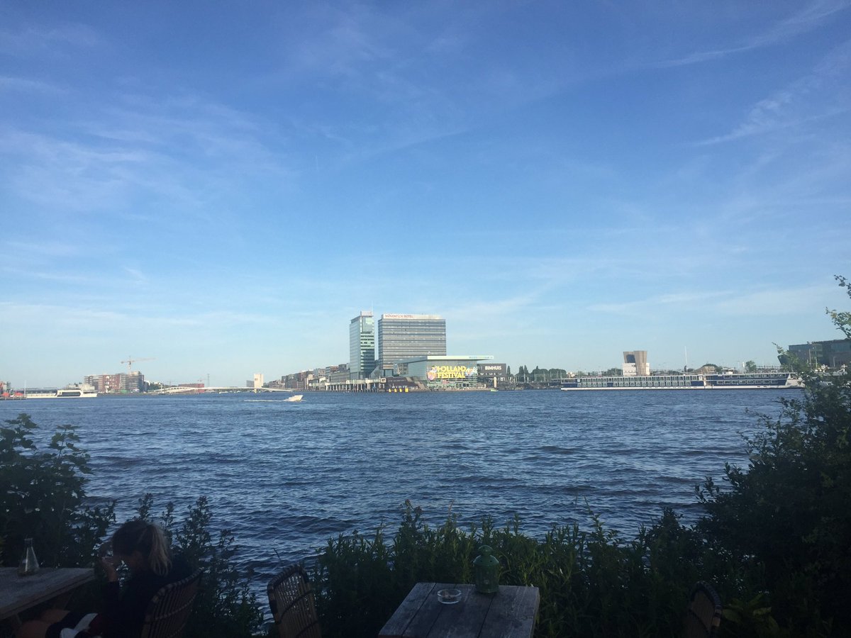 Last meeting of the day. Surprising and inspirational at a great spot in #Amsterdam mandelahuisje.nl