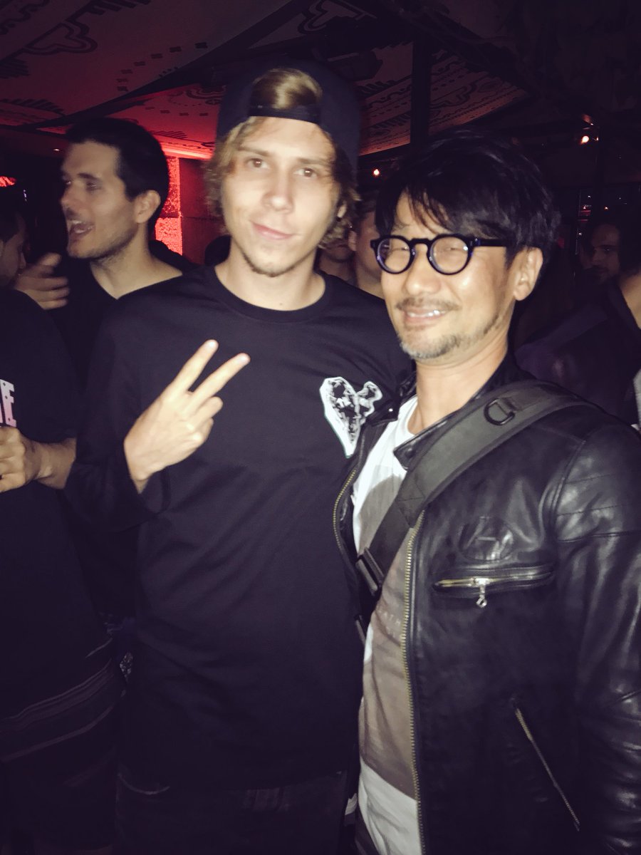 Ayer estuvimos de fiesta con Kojima <3 (fangirleando)