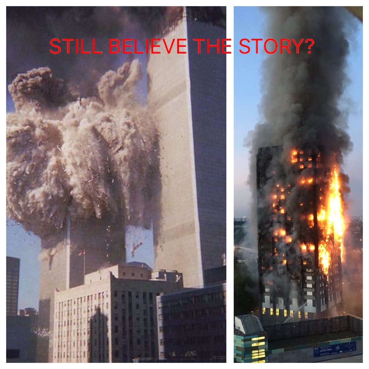 TeamSPESS's tweet image. #9/11 #NewYork #NorthKensington #London #GlenfellTower