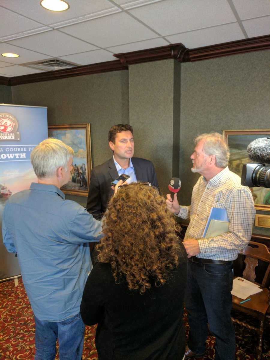 Great announcement by Lorneville Mechanical during today's <a href="/partneringrowth/">SJ Industrial Parks</a> AGM.  The barge terminal was a strategic investment. #growsj