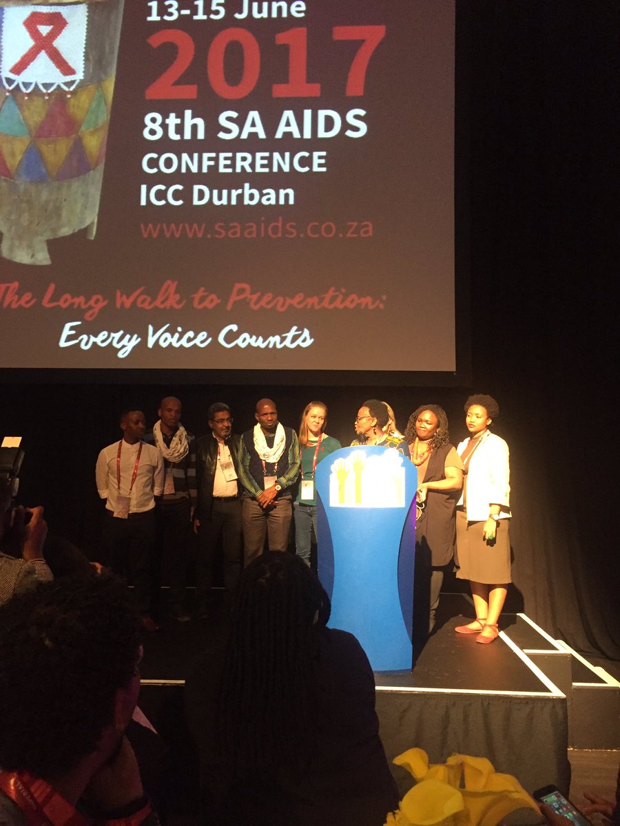 SA_AIDSCOUNCIL's tweet photo. We thank the team behind #LGBTIHIVSA who have tirelessly to make sure that this plan is done. #AIDSSA2017 https://t.co/NYLLXIBUaW