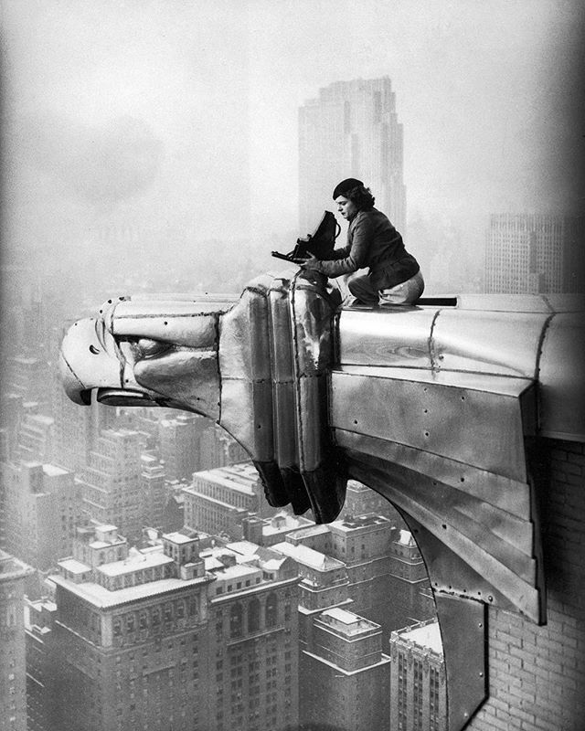 pourmecoffee's tweet photo. LIFE photographer Margaret Bourke-White was born 113 years ago today. One of the all-time badasses. https://t.co/Maw31hw5SZ