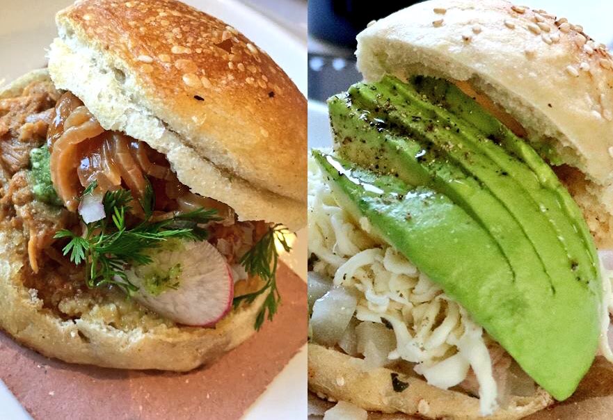 cincococina's tweet photo. Este DÍA DEL PADRE ¿una cemita de carnitas o de pata encurtida?. Ven a celebrar con la familia. Reservas 📞 246 0001 #CocinaUrbana https://t.co/LVVIIo8hNS