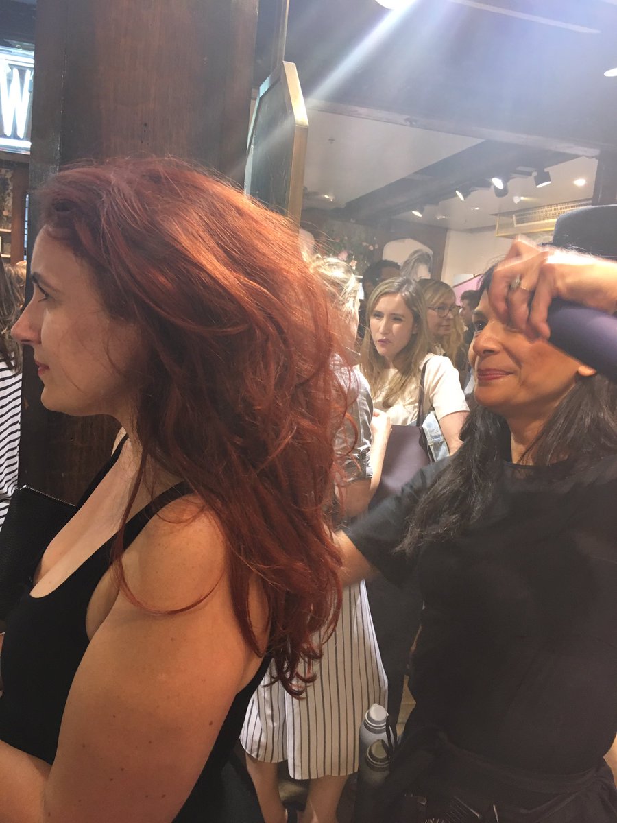 TributeMagUk's tweet photo. She got an #updo #hairbysammcknight @sammcknight1 @LibertyLondon #launch #chic #notsticky #tributeloves https://t.co/S2AJaBWLXQ