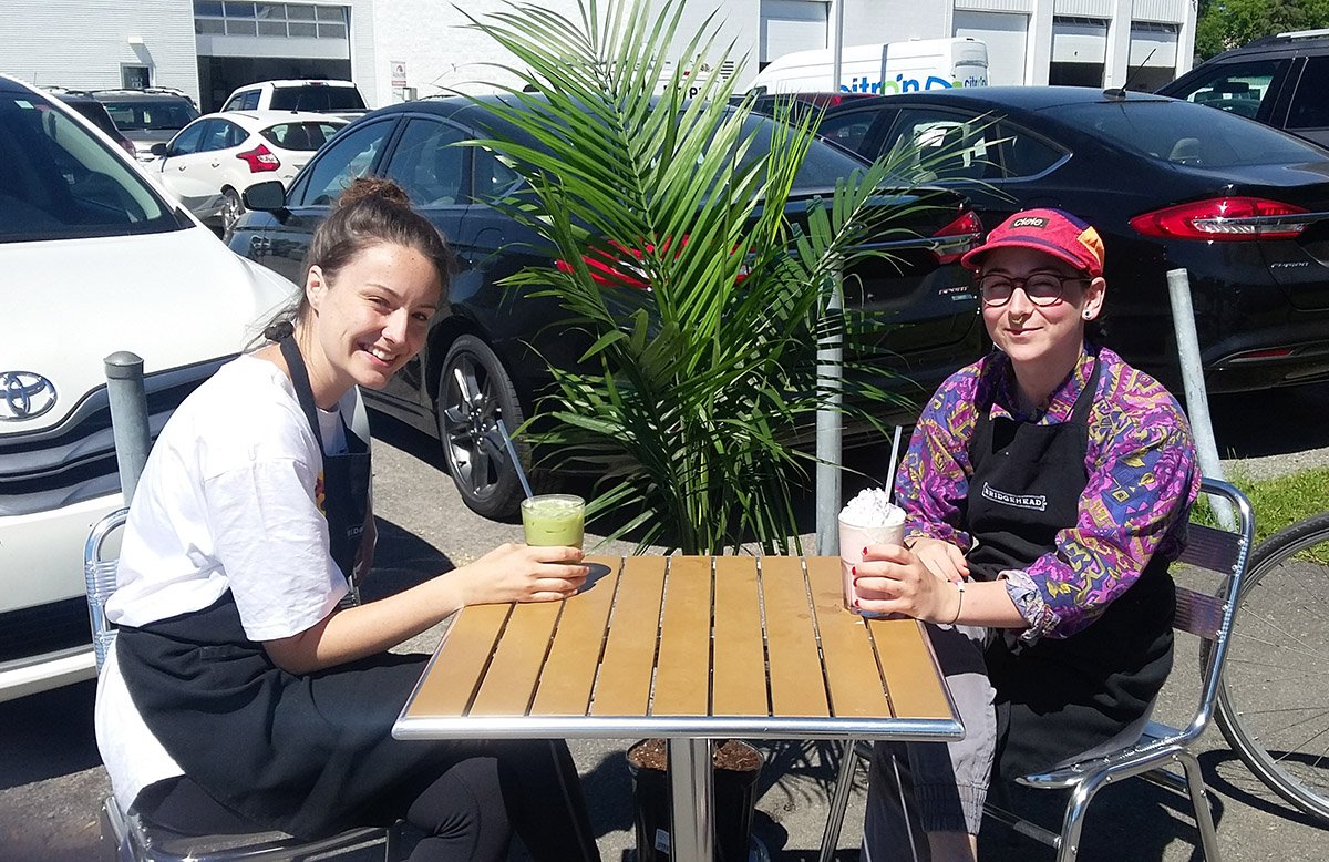 Bridgehead's tweet photo. Want to try something tropical and new? Come to Bathgate & Ogilvie and try our #MatchaColada and our amazing #BloodOrangeCreamsicleCrush! https://t.co/nSvt25zgSc