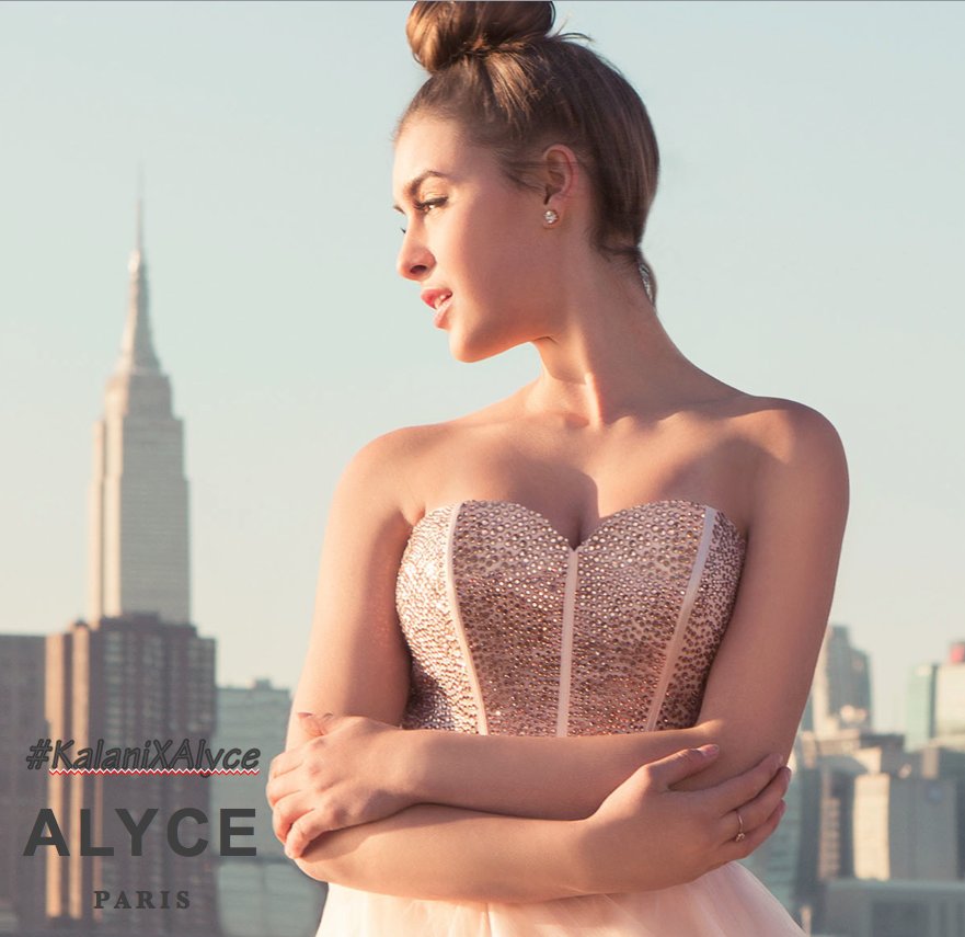PromPlace's tweet image. Yes, it's Kalani in her fall collection for @alyceparis #homecoming #excitement #dancemoms