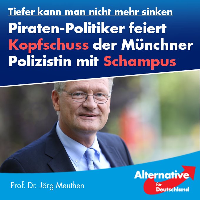 Joerg_Meuthen's tweet photo. Dieser Mann hat sich dauerhaft aus der Gemeinschaft der anständigen Bürger ausgeschlossen.
#Unterfoehring
➡️ https://t.co/lNv3NiTlEd https://t.co/KbWJ1SyyvS