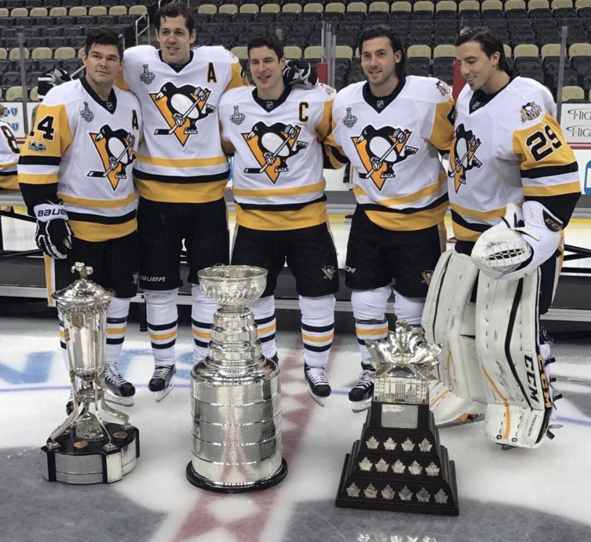 PenguinsJesus's tweet photo. Name a more iconic quintet.  I'll wait. https://t.co/L4lBZQ0Yde