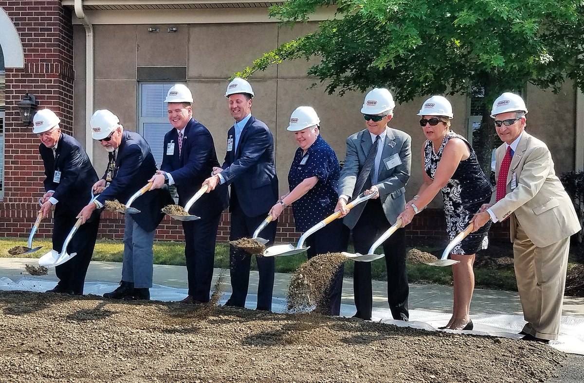 TEDCObuilds's tweet photo. Ground broken! Check out footage for the new Providence Point Chapel in our FB! #TEDCObuilds @baptisthomespgh https://t.co/FmnxkBQ9d4