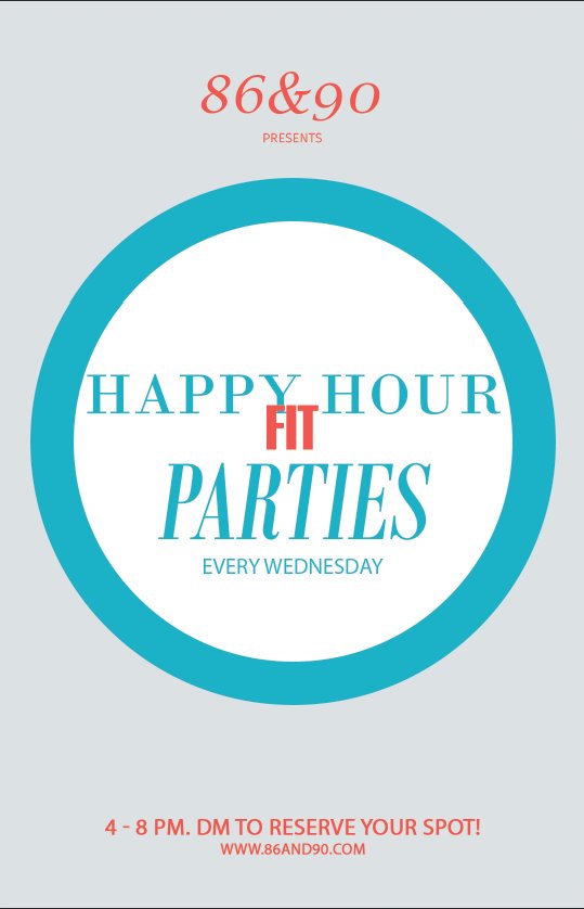 86and90's tweet photo. Oh how we love #Wednesdays! #HappyHour #ShoppingAddiction https://t.co/rjmdRoyMRn