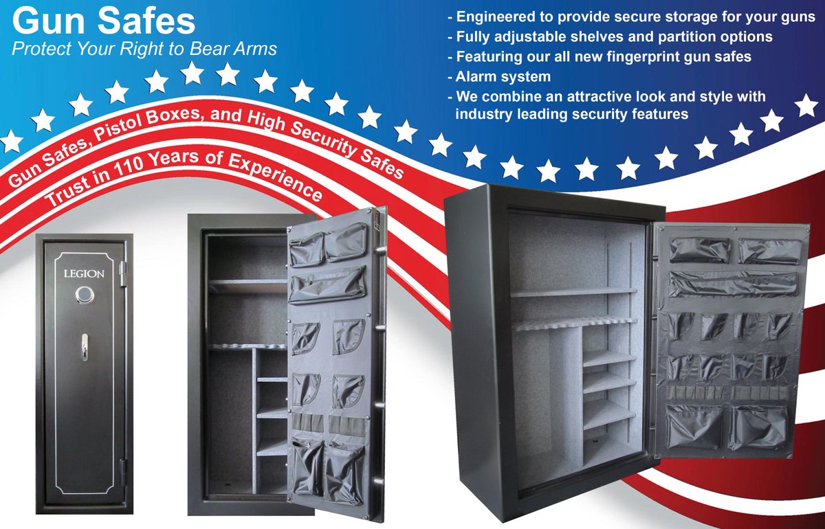 WilsonSafeCo's tweet photo. Gun safes featuring the latest technology. 
https://t.co/FibR7P69zh https://t.co/1Rm6GCfipD