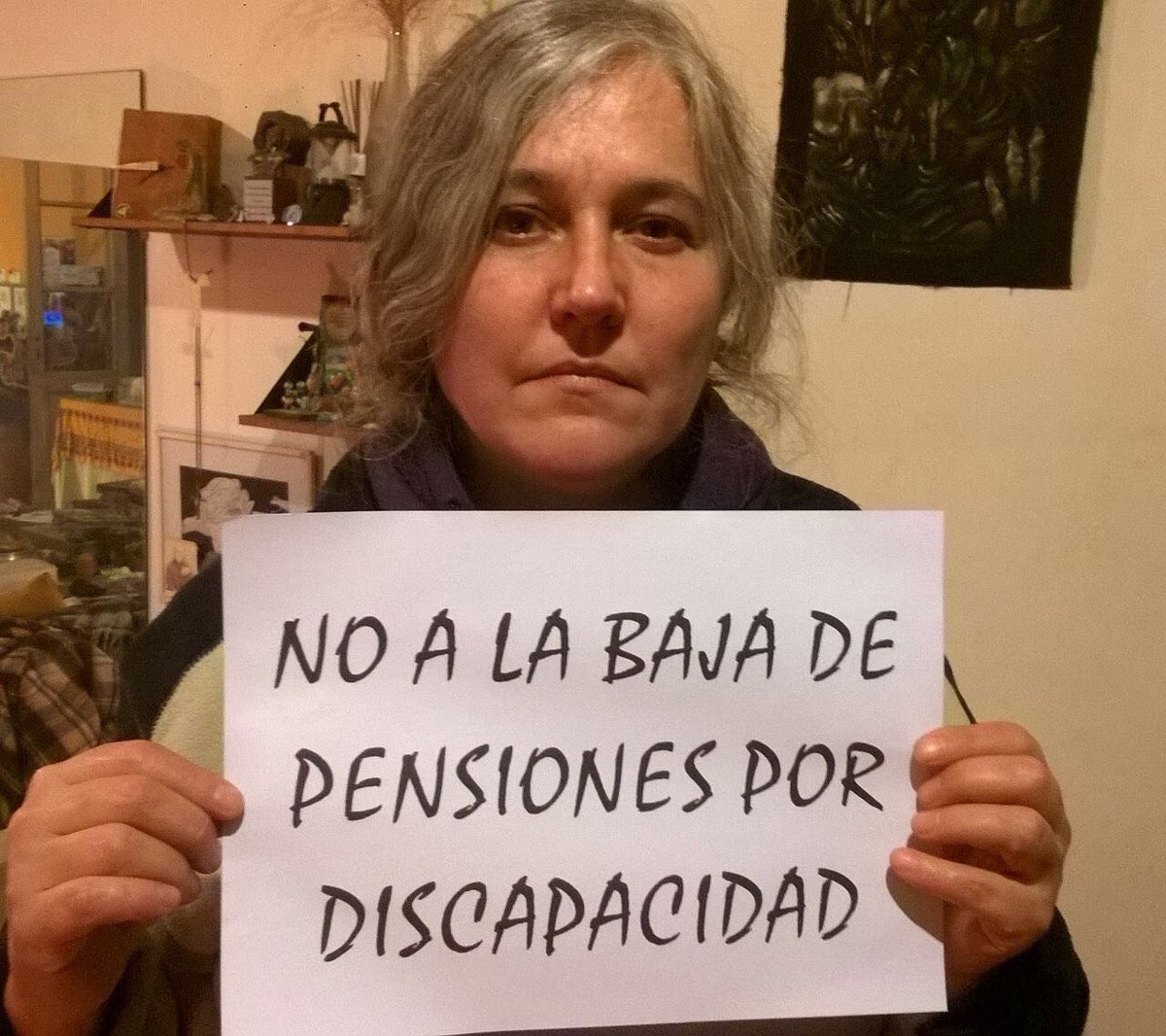eldestapeweb's tweet image. Famosos dicen: "no a la baja de pensiones por discapacidad".