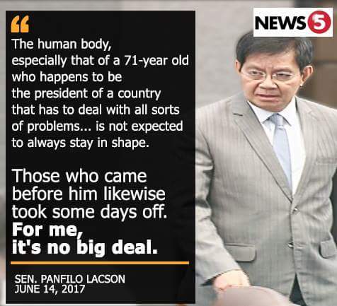 TMagalso's tweet photo. @FSTopacio @TrillanesSonny Coming from sen lacson https://t.co/VR7ZjZKnuP