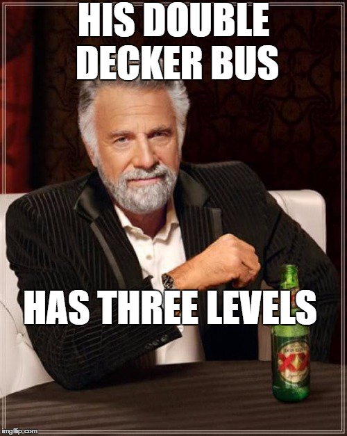 GoNewYorkTours's tweet photo. Be interesting. Board a double-decker bus with GoNY Tours. #DoubleDecker #Tour #NYC #MostInterestingManInTheWorld https://t.co/o1i1dHP4NM