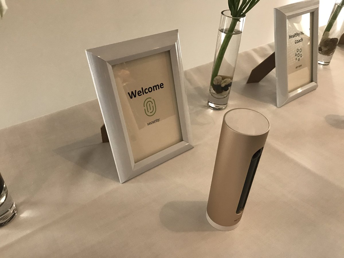 The_IT_Nerd's tweet image. This is the @netatmo Welcome indoor security camera. #NetatmoOpenDays
