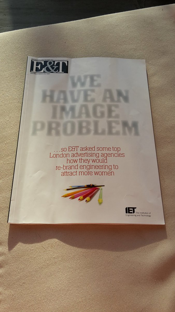 theweeengineer's tweet photo. @IETWomenNetwork @TheIET Well done on a cracking edition - to put it bluntly, you #NAILEDIT Bloody inspirational! #example5 @WES1919 https://t.co/iEI2Xm3E5j