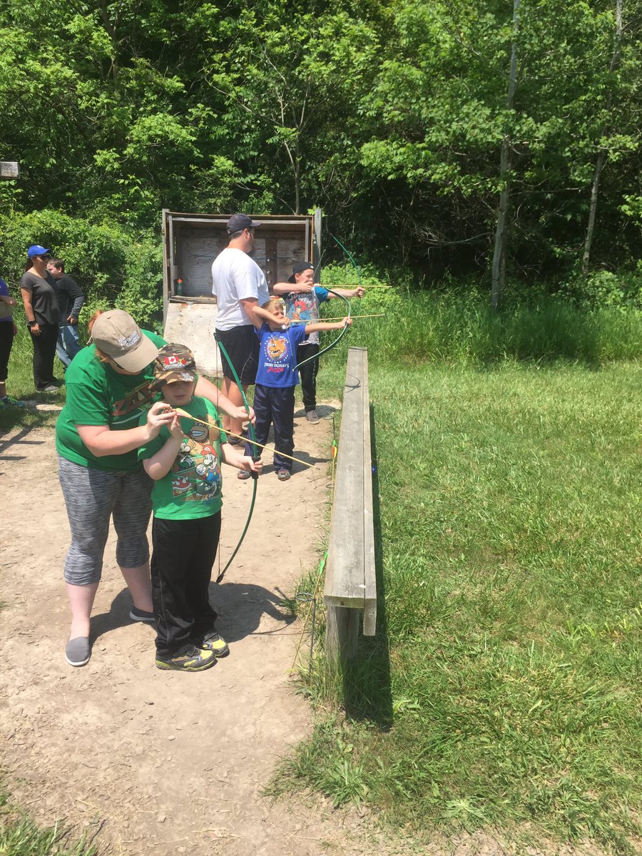 David_Dresser's tweet photo. Directions then time to let them fly!!! Robin Hood would be proud! @Lockes22 #circlerranch https://t.co/XTgNfrH6LC