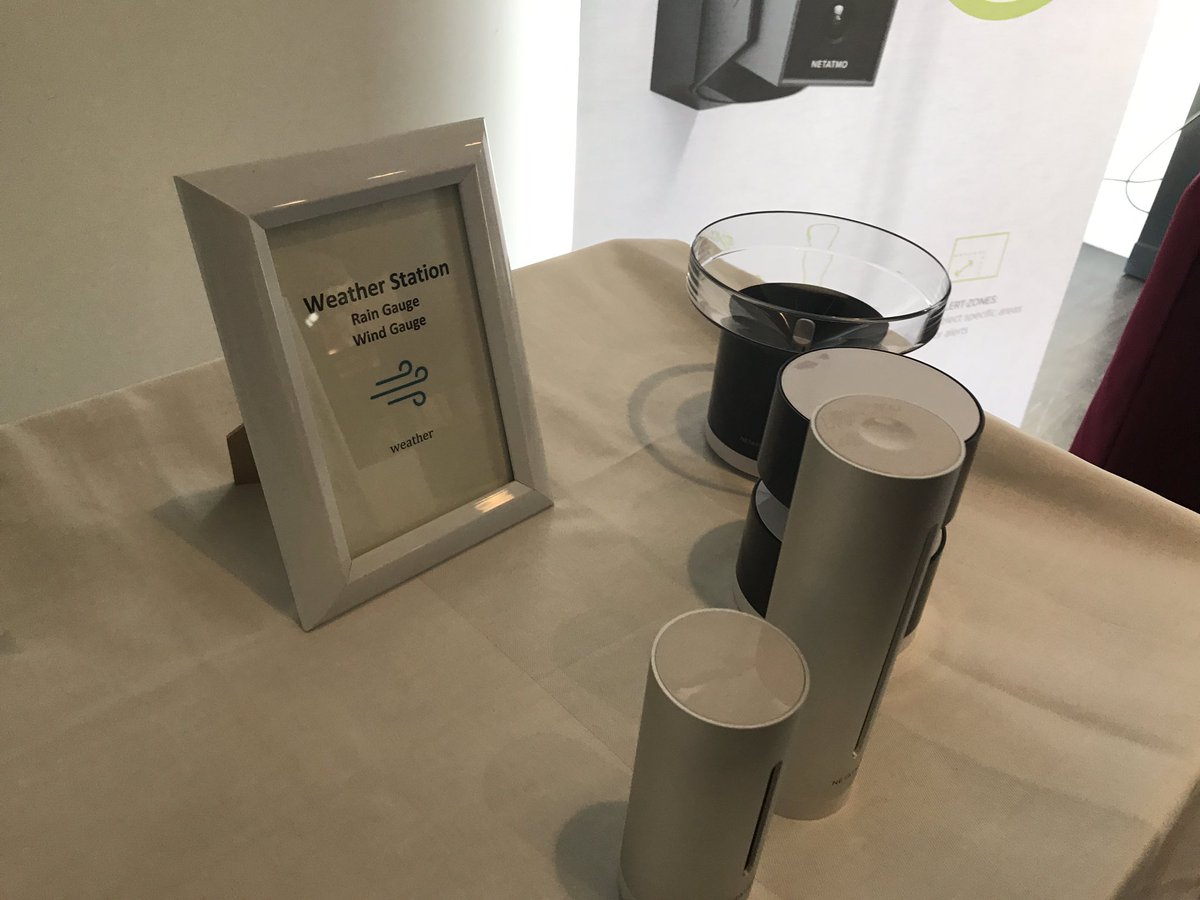 The_IT_Nerd's tweet image. Last but not least is the @netatmo Weather Station. #NetatmoOpenDays