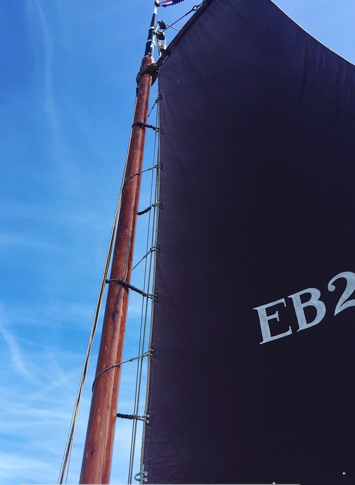 De Elburger Botters brachten ons vandaag een stukje Zuiderzee geschiedenis. #zomeruitje #zko #elburg