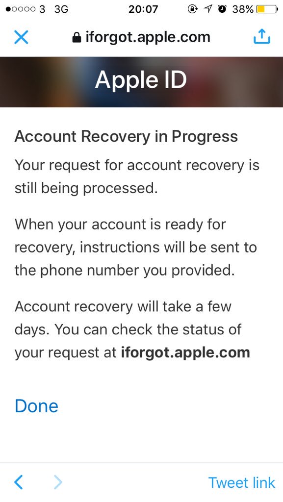 CianLeahyCycles's tweet photo. @AppleSupport I just get the following message https://t.co/NQmGAga6rj