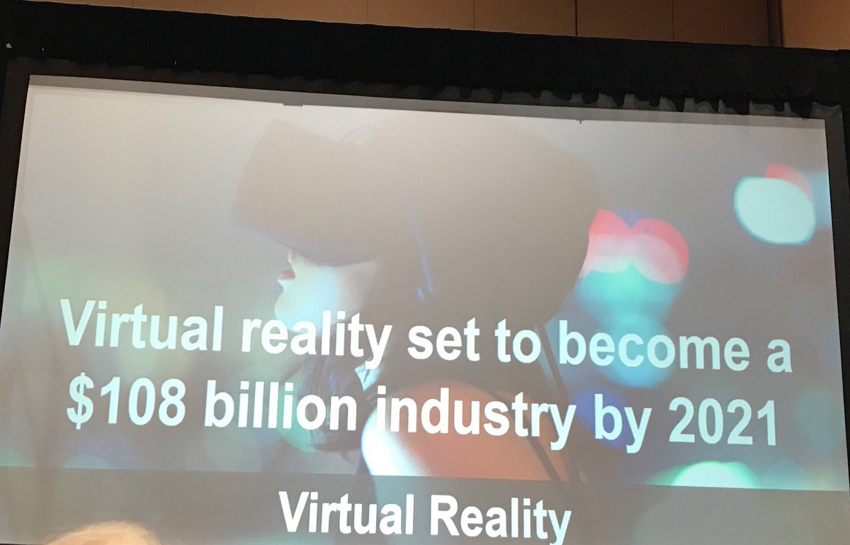 LeslieAMarshall's tweet image. #VirtualReality set to become a $108 billion industry by 2024! #FutureofEventTech #cventconnect
